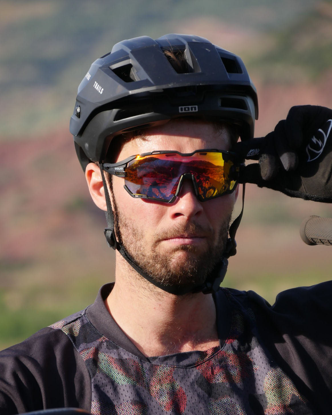 Antoine Bizet and Rapture Cycling Glasses