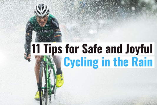 11 Tips for Safe and Joyful Cycling in the Rain | SAOLAR Blog Banner