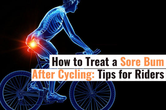 How to Treat a Sore Bum After Cycling Banner