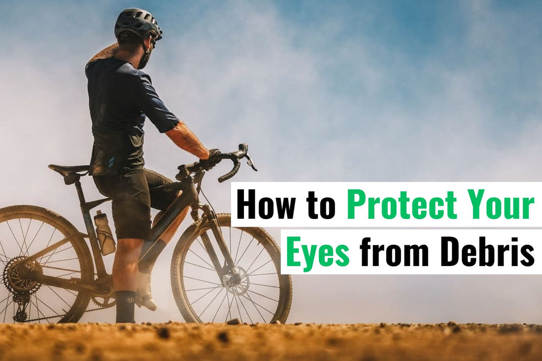 Protect Your Eyes from Debris While Cycling with Adaptive Photochromic Glasses: Shield your eyes from dust, dirt, and flying debris to ensure a safe and comfortable ride.