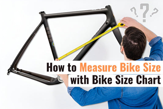 How to Measure Bike Size with Bike Size Chart - Banner