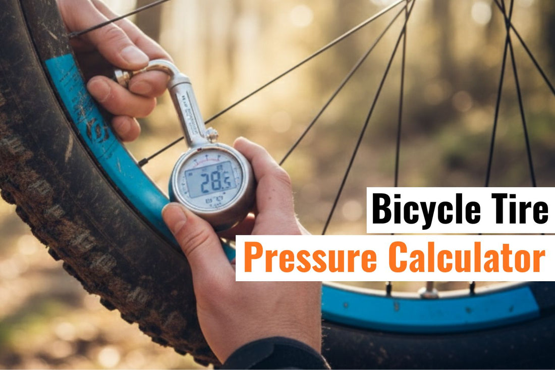 Maximize your performance with our bicycle tire pressure calculator. Optimize grip, speed, and comfort for every road or gravel ride.