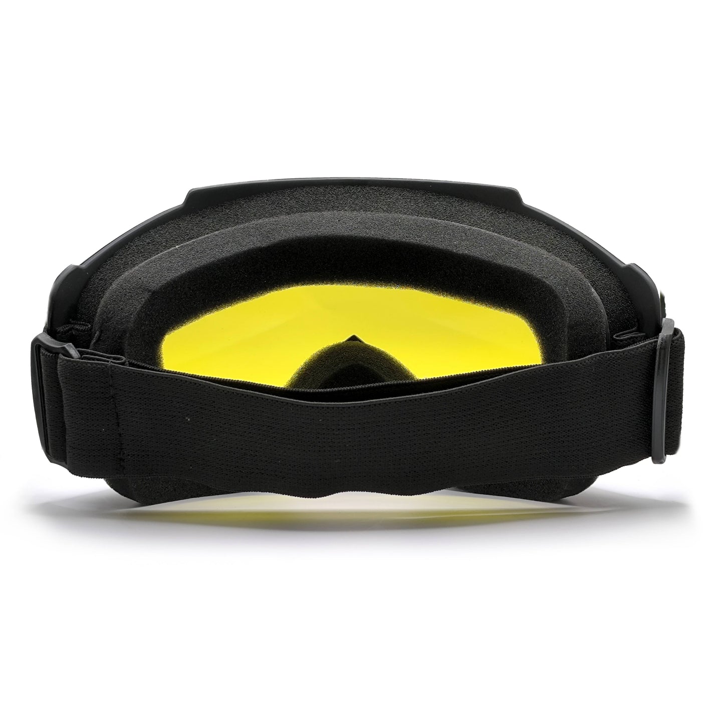 CanyonPro MTB Mask Displaying Tactical Style and Yellow Lenses