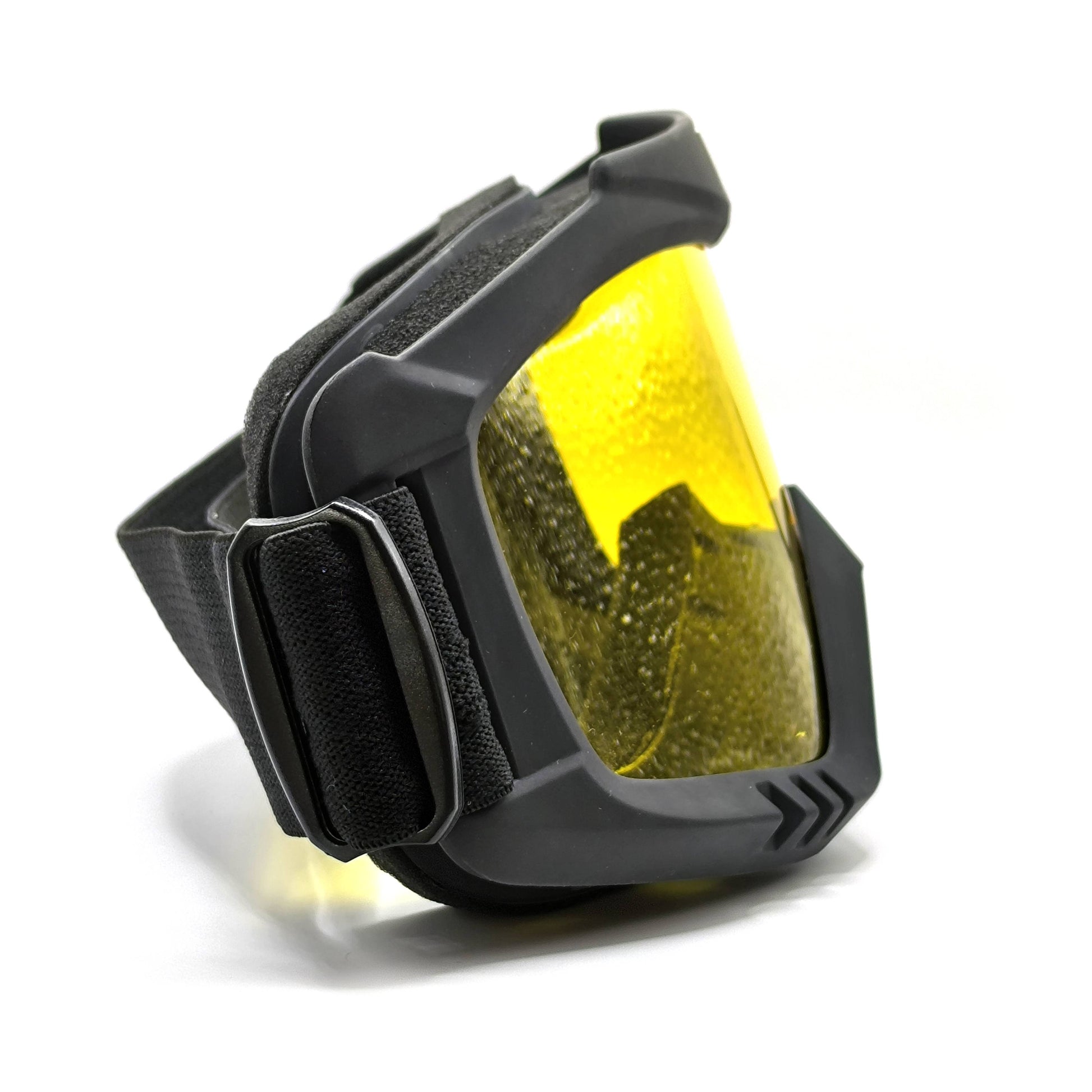 Side View of CanyonPro Mask Showing Adjustable Strap