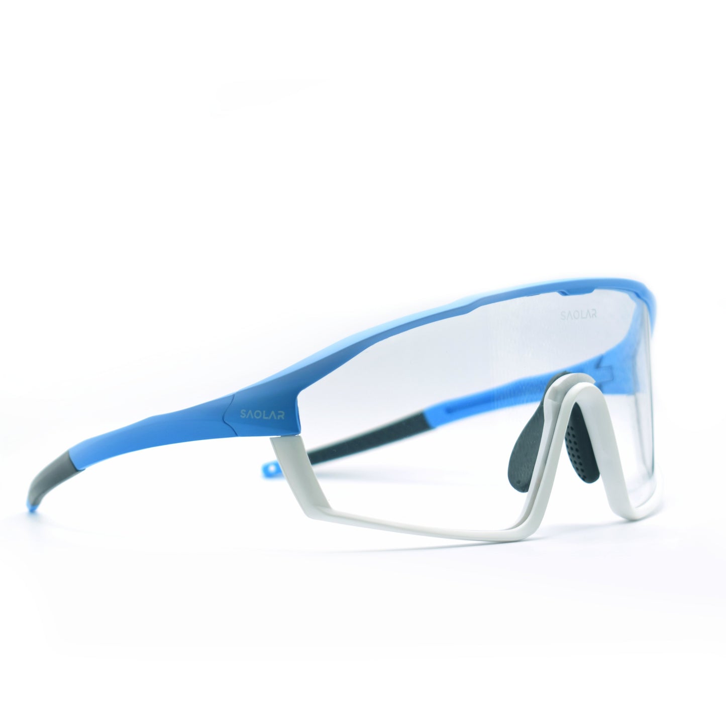Leviathan Cycling Sunglasses - Side view transparent
