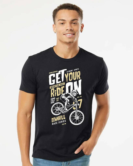 SAOLAR Get Your Ride On T-Shirt 100% Cotton