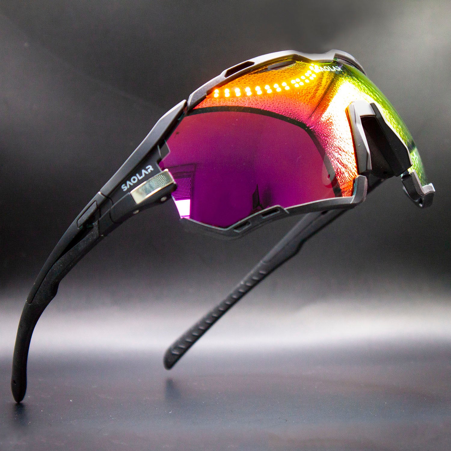 SAOLAR Rapture Photochromic Cycling Glasses - Main Angle