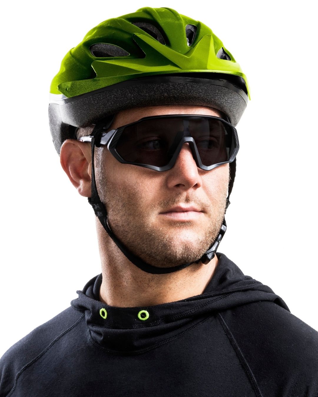 Rider with SAOLAR photochromic sunglasses