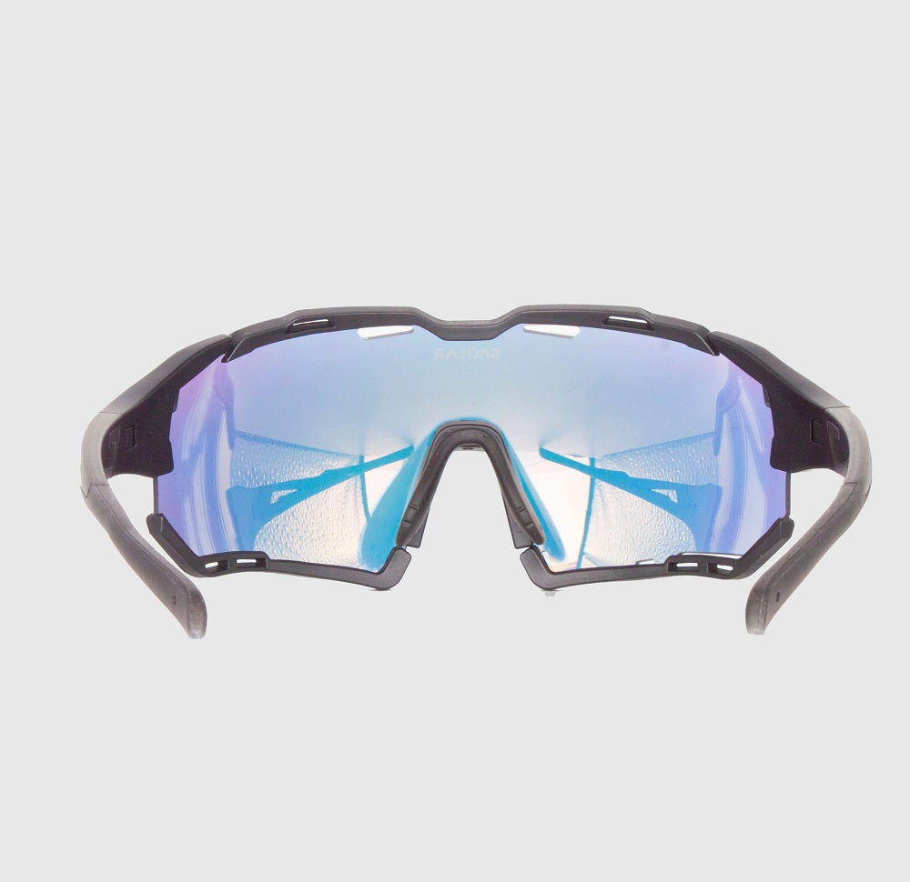 Rapture photochromic cycling glasses - rear view