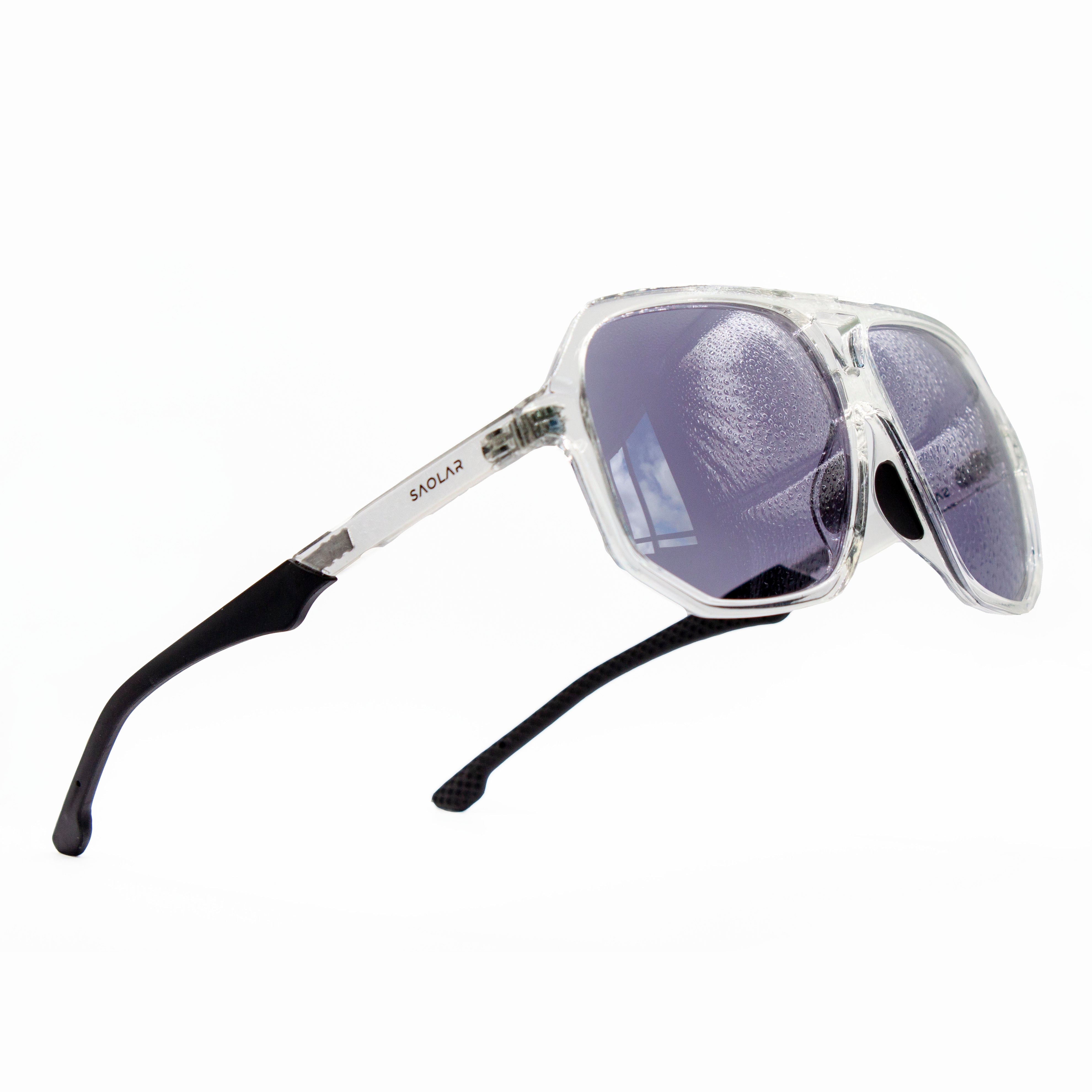 Rocking70s photochromic cycling glasses - side view