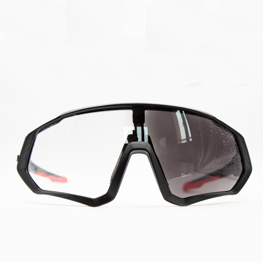 Sunreact SAOLAR photochromic cycling glasses - front view