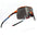 Gasoline photochromic bike glasses - profile view