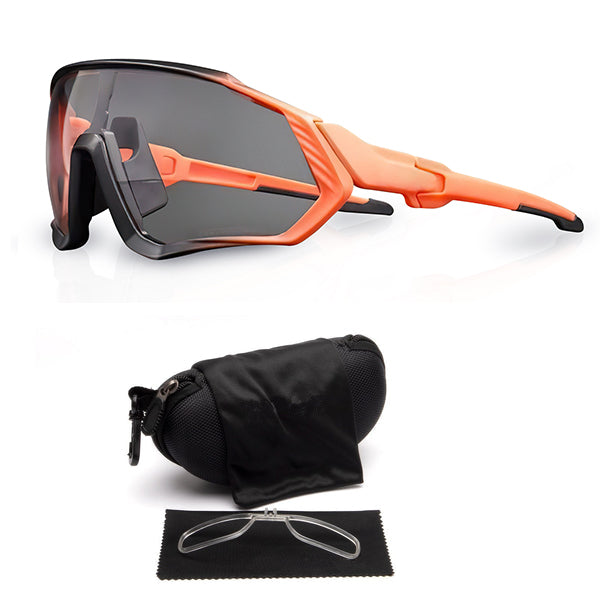 Sunreact photochromic cycling glasses - Orange color